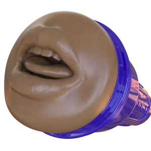 Masturbateur Réaliste Fleshlight BOOST BLOW Bouche Dark