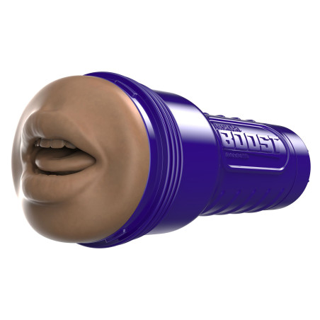 Masturbateur Réaliste Fleshlight BOOST BLOW Bouche Dark