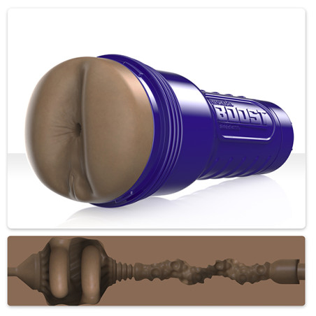 Masturbateur Réaliste Fleshlight BOOST BLAST Anus Dark Marron