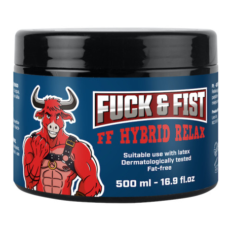 Lubrifiant épais relaxant FUCK & FIST FF HYBRID RELAX 500ml