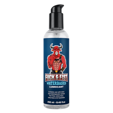 Lubrifiant à base d'eau FUCK & FIST WATER de 250 ml
