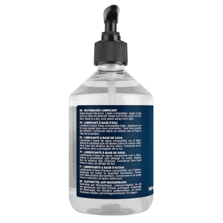 Lubrifiant à base d'eau FUCK & FIST WATER Bouteille 500 ml