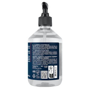 Lubrifiant à base d'eau FUCK & FIST WATER Bouteille 500 ml