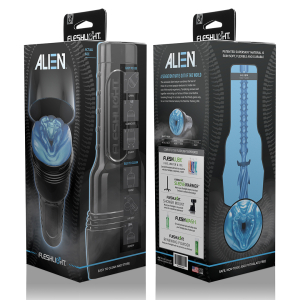 Masturbateur Fleshlight ALIEN TEXTURE Vagin Bleu