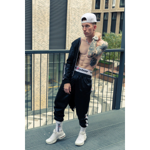 Boxer Sk8erboy Blanc avec coupe longue