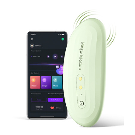 Vibro de Culotte Connecté MAGIC NYX Vert pomme