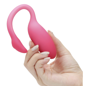 Oeuf Vibrant Connecté FLAMINGO MAX 7.5 x 3.2cm Rose pale