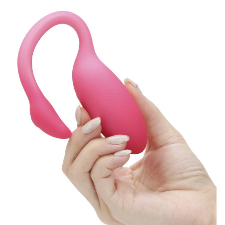 Oeuf Vibrant Connecté FLAMINGO MAX 7.5 x 3.2cm Rose pale