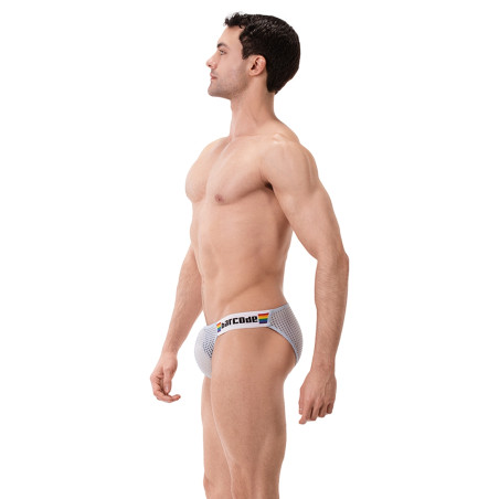 Slip sexy REGIRO Bleu clair de Barcode Berlin
