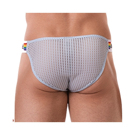 Slip sexy REGIRO Bleu clair de Barcode Berlin