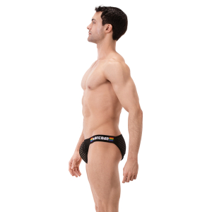 Slip sexy REGIRO Noir de Barcode Berlin