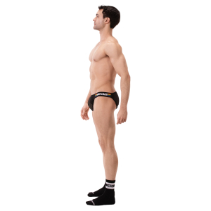Slip sexy REGIRO Noir de Barcode Berlin
