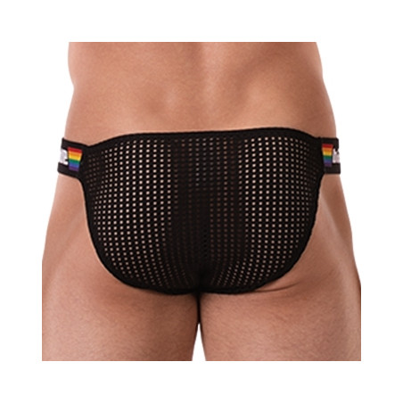 Slip sexy REGIRO Noir de Barcode Berlin