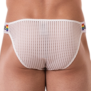 Slip sexy REGIRO Blanc de Barcode Berlin