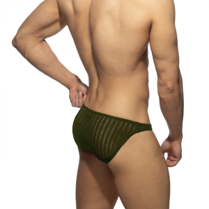 Slip sexy HORNY BIKINI Kaki par Addicted