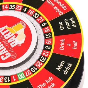 La Roulette à Boire CARNIVAL PARTY Rouge