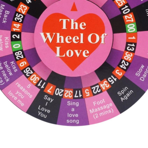 Jeu de la Roue de l'Amour Rose Violet