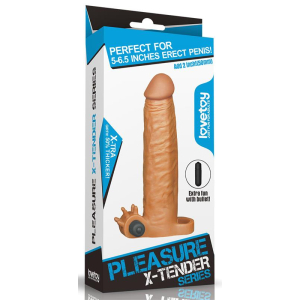 Gaine de pénis X-TENDER 4 de LoveToy 19 x 4.5 cm