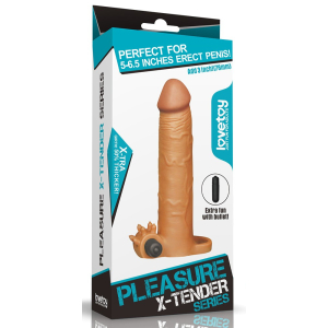 Gaine de pénis X-TENDER 5 de LoveToy 20 x 4 cm