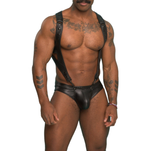 Body Slip NETTUNO Sparta's Harness Noir