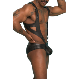 Body Slip NETTUNO Noir de Sparta's Harness 2