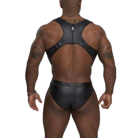 Body Slip NETTUNO Noir et Jaune neon de Sparta's Harness 2