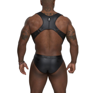 Body Slip NETTUNO Noir et Jaune neon de Sparta's Harness