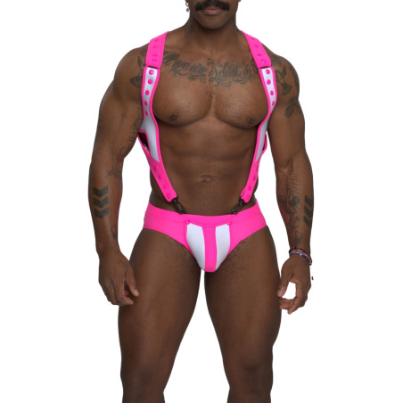 Body Slip NETTUNO Rose neon de Sparta's Harness