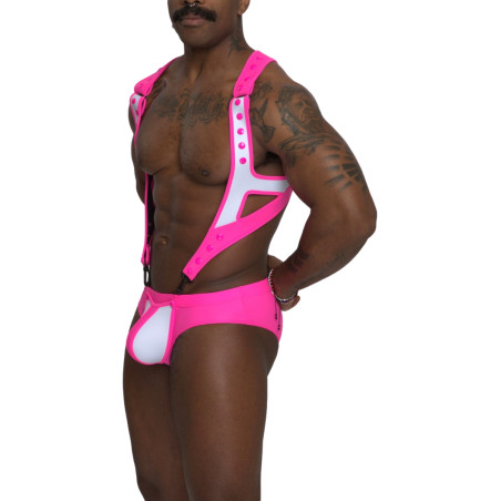 Body Slip NETTUNO Rose neon de Sparta's Harness
