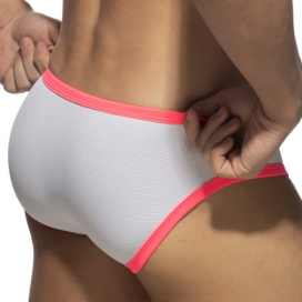 Slip SNOW Blanc et Rose neon de Addicted 2