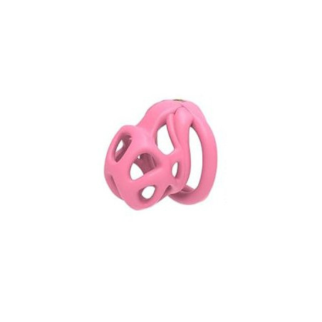 Cage de chasteté HERA S Rose 5.5 x 3.2 cm