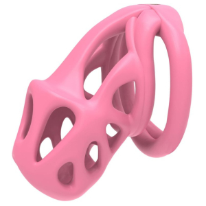Cage de chasteté HERA L Rose de 8.5 x 3.2 cm