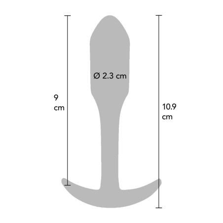 Plug anal MINI SMOOTH M 9.5 x 2.3cm