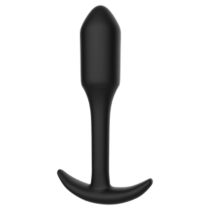 Plug anal MINI SMOOTH L 11 x 2.6cm Noir