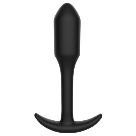 Plug anal MINI SMOOTH L 11 x 2.6cm Noir