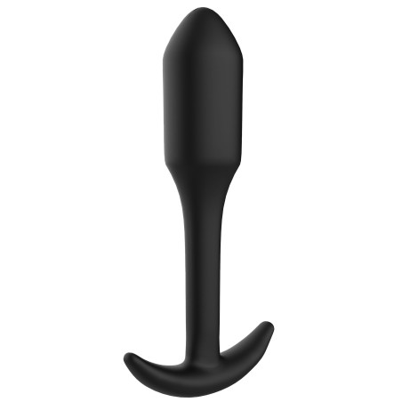 Plug anal MINI SMOOTH L 11 x 2.6cm Noir