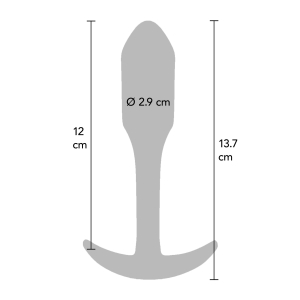 Plug anal MINI SMOOTH XL 12 x 2.9 cm
