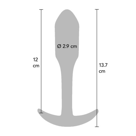 Plug anal MINI SMOOTH XL 12 x 2.9 cm