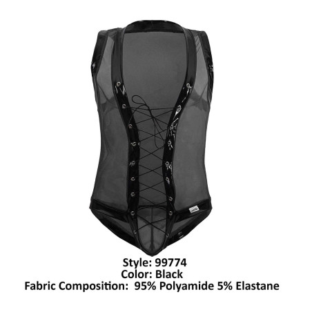 Body à lacets LOFNIS Noir
