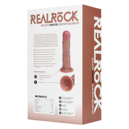 Gode vibrant réaliste LITTLE CURVED Latino de RealRock