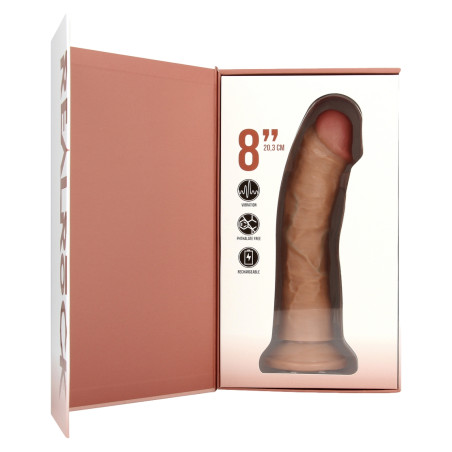 Gode vibrant réaliste CURVED Latino 20 cm de RealRock