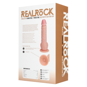 Gode Va-et-Vient THRUST STRAIGHT 17 cm de RealRock