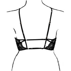 Soutien-gorge Triangle Ouvert CHARMA Noir