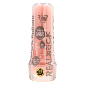 Masturbateur avec entrée Vulve EASY RIDER Rose de RealRock