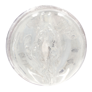 Masturbateur transparent EASY RIDER Entrée Vulve de RealRock