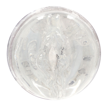 Masturbateur transparent EASY RIDER Entrée Vulve de RealRock
