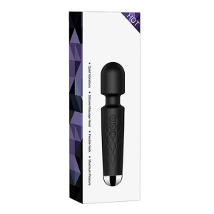 Wand BEAUTYLIT 20cm | Tête 42mm Noir