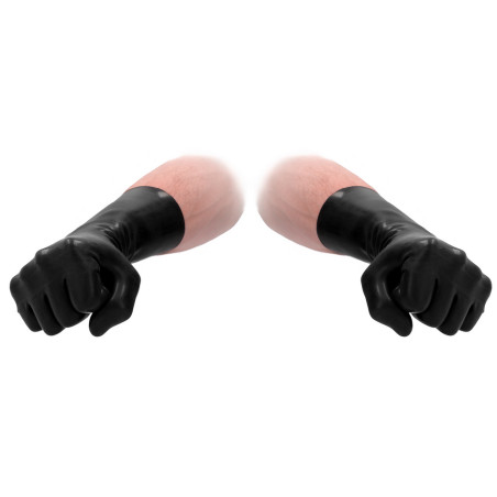 Gants noirs pour le Fist en Latex - Marque FIST IT