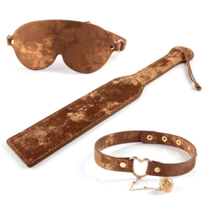 Coffret SM VELVET 3 Pièces Marron
