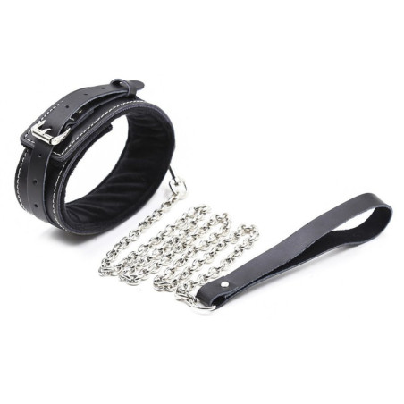 Kit Bdsm DIAMO Noir avec 5 Pièces de Sm Fantasy